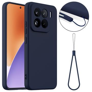 Xiaomi 15 Pro Liquid Silikone Cover - MagSafe Kompatibel - Mørkeblå