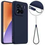 Xiaomi 15 Pro Liquid Silikone Cover - MagSafe Kompatibel - Mørkeblå