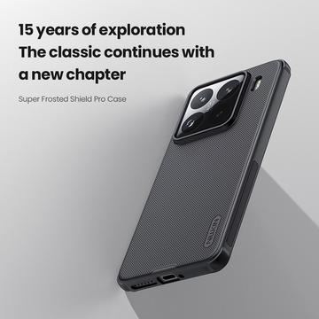 Xiaomi 15 Pro Nillkin Super Frosted Shield Pro Hybrid Cover - Grøn