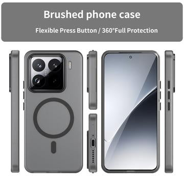Xiaomi 15 Pro UltraGuard Matte MagSafe Cover - Sort