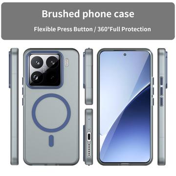 Xiaomi 15 Pro UltraGuard Matte MagSafe Cover - mørkeblå