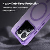 Xiaomi 15 Pro UltraGuard Matte MagSafe Cover - Mørk lilla