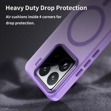 Xiaomi 15 Pro UltraGuard Matte MagSafe Cover - Mørk lilla
