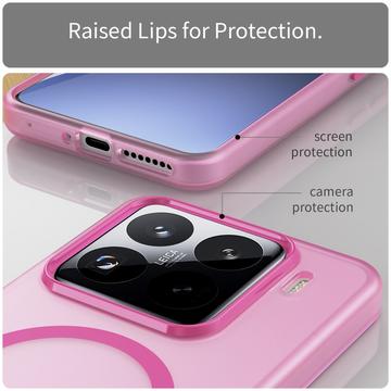 Xiaomi 15 Pro UltraGuard Matte MagSafe Cover - Pink