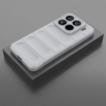 Xiaomi 15 Pro Rugged TPU Cover - Lysegrå