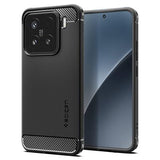 Xiaomi 15 Spigen Rugged Armor TPU Cover - Sort