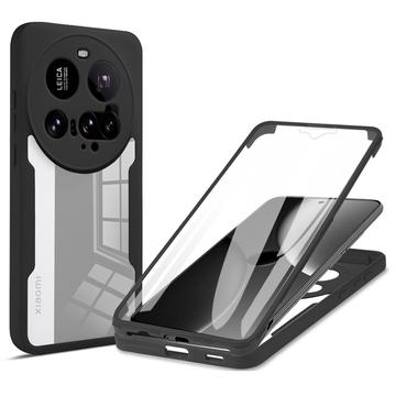 Xiaomi 15 Ultra 360 Beskyttelse Cover - Sort / Klar