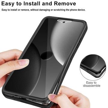 Xiaomi 15 Ultra 360 Beskyttelse Cover - Sort / Klar