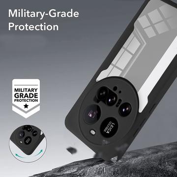 Xiaomi 15 Ultra 360 Beskyttelse Cover - Mørkeblå / Gennemsigtig