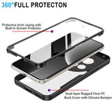 Xiaomi 15 Ultra 360 Beskyttelse Cover - Pink / Gennemsigtig