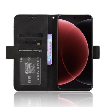 Xiaomi 15 Ultra Kortholder Pung Etui - Sort