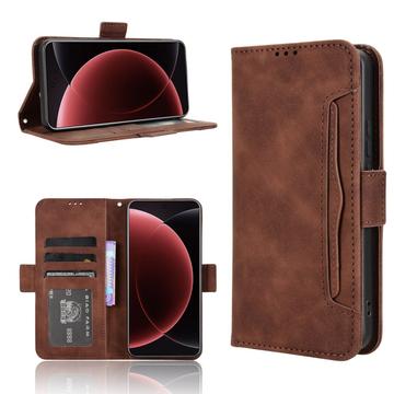 Xiaomi 15 Ultra Kortholder Pung Etui - Brun