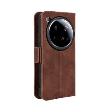 Xiaomi 15 Ultra Kortholder Pung Etui - Brun