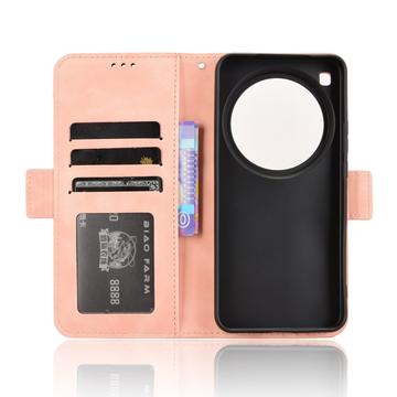 Xiaomi 15 Ultra Kortholder Pung Etui - Pink