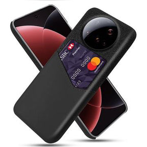 Xiaomi 15 Ultra KSQ Cover med Kortholder - Sort