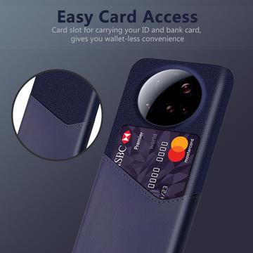Xiaomi 15 Ultra KSQ Cover med Kortholder - Blå