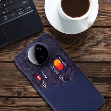 Xiaomi 15 Ultra KSQ Cover med Kortholder - Blå