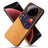 Xiaomi 15 Ultra KSQ Cover med Kortholder - Orange