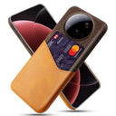 Xiaomi 15 Ultra KSQ Cover med Kortholder - Orange
