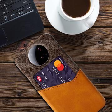 Xiaomi 15 Ultra KSQ Cover med Kortholder - Orange