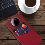 Xiaomi 15 Ultra KSQ Cover med Kortholder - Rød