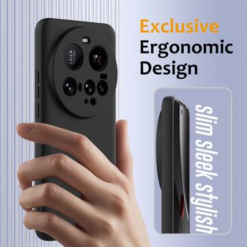 Xiaomi 15 Ultra Liquid Silikone Cover - MagSafe Kompatibel - Sort