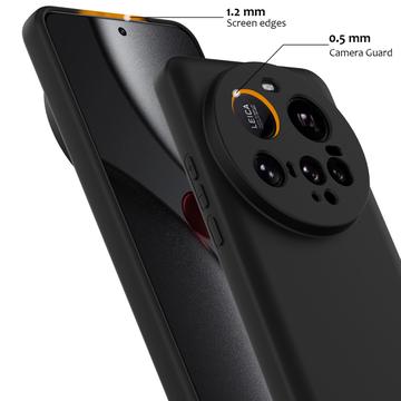 Xiaomi 15 Ultra Liquid Silikone Cover - MagSafe Kompatibel - Sort