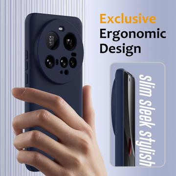 Xiaomi 15 Ultra Liquid Silikone Cover - MagSafe Kompatibel - Mørkeblå
