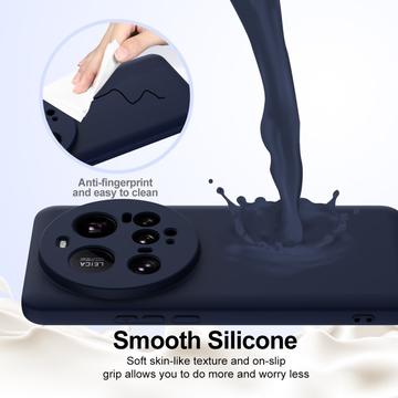 Xiaomi 15 Ultra Liquid Silikone Cover - MagSafe Kompatibel - Mørkeblå