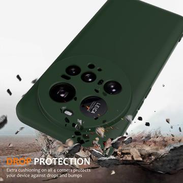 Xiaomi 15 Ultra Liquid Silikone Cover - MagSafe Kompatibel - Mørkegrøn