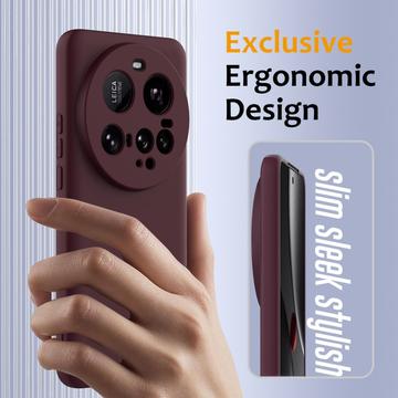 Xiaomi 15 Ultra Liquid Silikone Cover - MagSafe Kompatibel - Vinrød