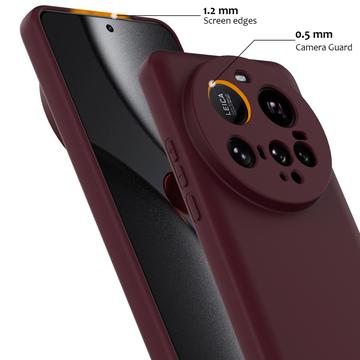 Xiaomi 15 Ultra Liquid Silikone Cover - MagSafe Kompatibel - Vinrød