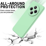 Xiaomi 15 Ultra Flydende silikone cover med håndrem - grøn