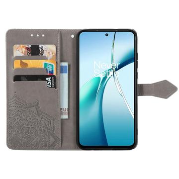 Xiaomi 15 Ultra Mandala Series Etui med Pung - Grå