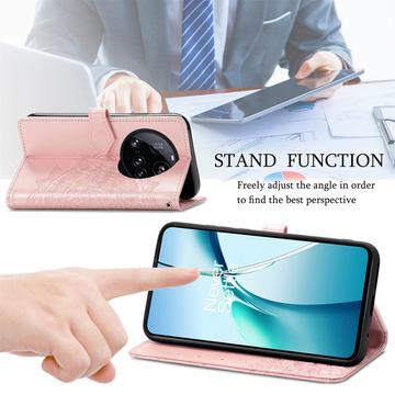 Xiaomi 15 Ultra Mandala Series Etui med Pung - Rødguld
