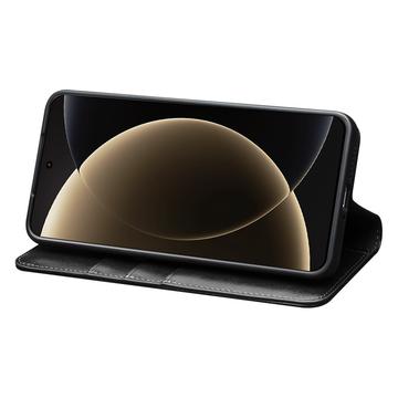 Xiaomi 15 Ultra Qialino Classic Læderpung - Sort