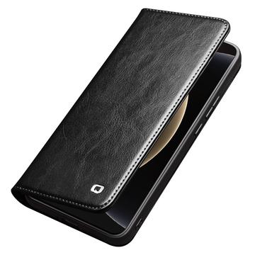 Xiaomi 15 Ultra Qialino Classic Læderpung - Sort