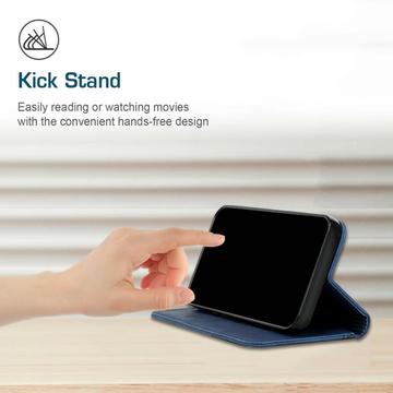 Xiaomi 15 Ultra Rombe Mønster Pung Cover med magnetisk lukning - Blå