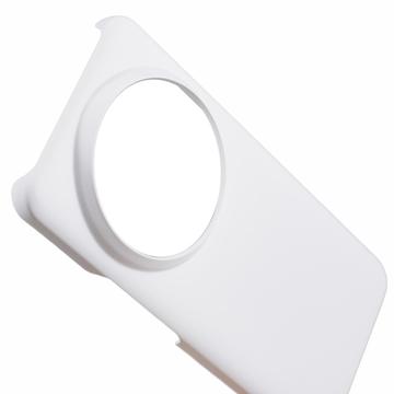 Xiaomi 15 Ultra Gummibelagt Plastik Cover - Hvid
