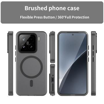Xiaomi 15 UltraGuard Matte MagSafe Cover - Sort