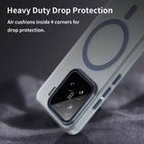 Xiaomi 15 UltraGuard Matte MagSafe Cover - mørkeblå