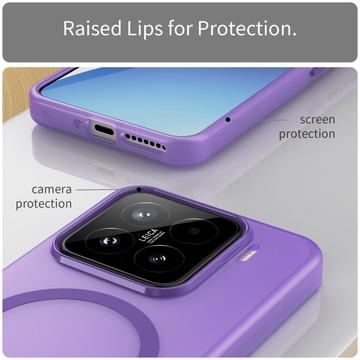 Xiaomi 15 UltraGuard Matte MagSafe Cover - Mørk lilla