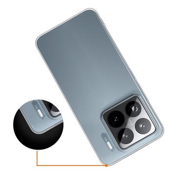Xiaomi 15S Pro Skridsikkert TPU Cover - Gennemsigtig