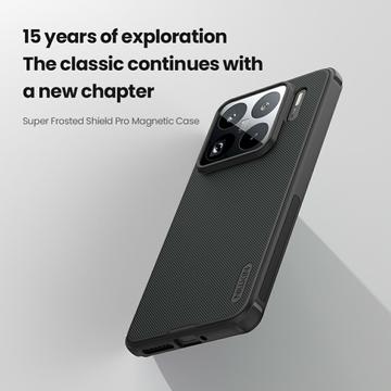 Xiaomi 15S Pro Nillkin Frosted Shield Pro Magnetic Hybrid Cover - Sort