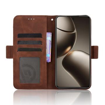 Xiaomi 15T Kortholder Pung Etui - Brun