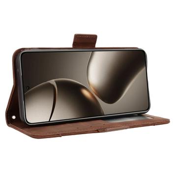 Xiaomi 15T Kortholder Pung Etui - Brun