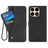 Xiaomi 15T Elegant retro-pungetui med roterende kortholder - sort