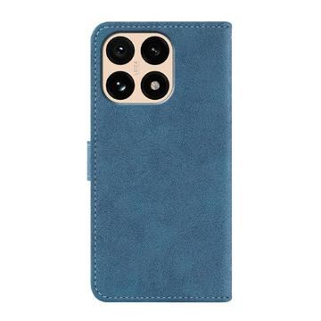 Xiaomi 15T Elegant retro-pungetui med roterende kortholder - Blå
