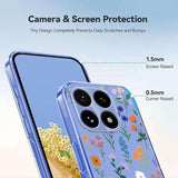 Xiaomi 15T TPU-cover med blomstermønster - tusindfryd