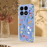 Xiaomi 15T TPU-cover med blomstermønster - tusindfryd